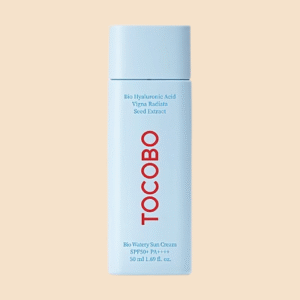 Bio Watery Sun Cream SPF50 PA++++ de Tocobo Azul - Protector solar hidratante ligero para piel sensible